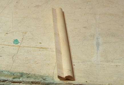 Dowel Cut Lengthways