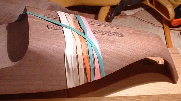 Gluing on Louvers