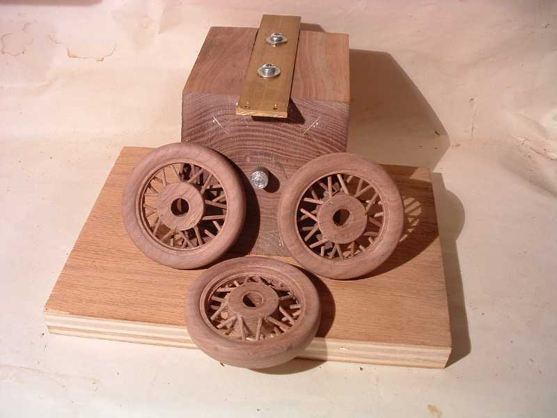 Wheels After Shaping on Lathe